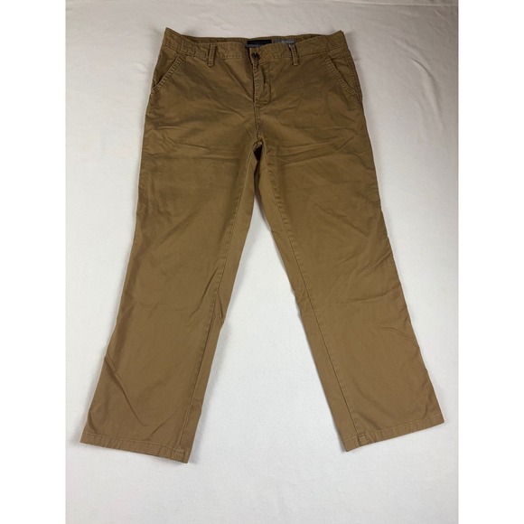 Aeropostale Other - Aeropostale Mens 34x34 Slim Straight Khaki Chino‎ Pants Brown Stretch